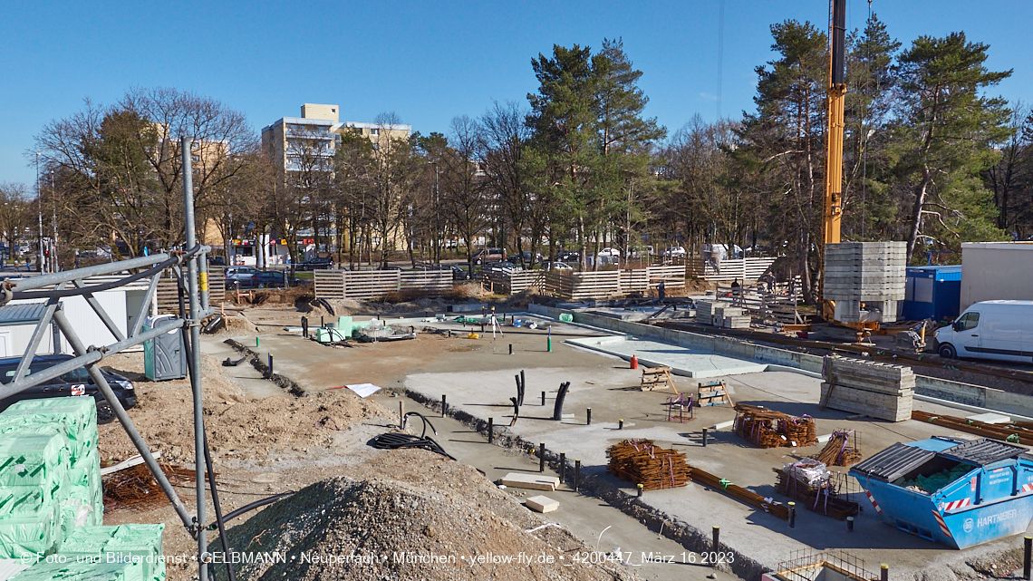 16.03.2023 - Haus für Kinder in der Quiddestraße 3 in Neuperlach